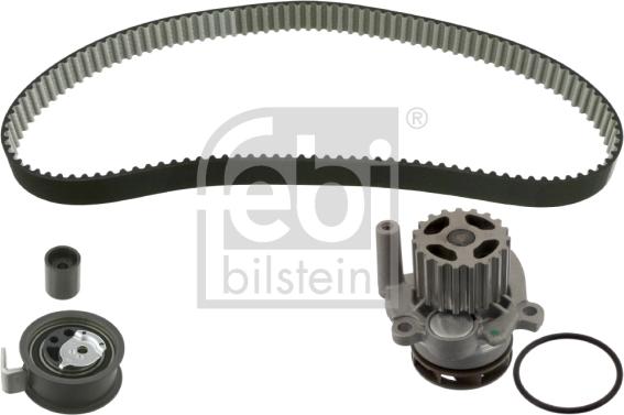 Febi Bilstein 45125 - Pompa acqua + Kit cinghie dentate autozon.pro