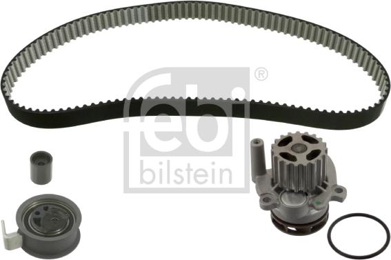 Febi Bilstein 45126 - Pompa acqua + Kit cinghie dentate autozon.pro