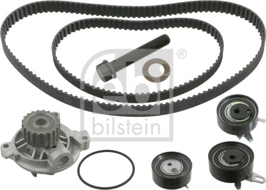 Febi Bilstein 45121 - Pompa acqua + Kit cinghie dentate autozon.pro