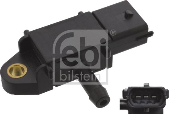 Febi Bilstein 45772 - Sensore, Pressione gas scarico autozon.pro