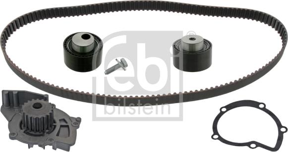 Febi Bilstein 46411 - Pompa acqua + Kit cinghie dentate autozon.pro