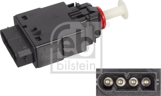 Febi Bilstein 06035 - Interruttore luce freno autozon.pro