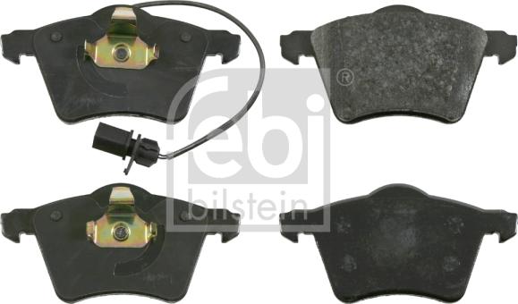 Febi Bilstein 16458 - Kit pastiglie freno, Freno a disco autozon.pro