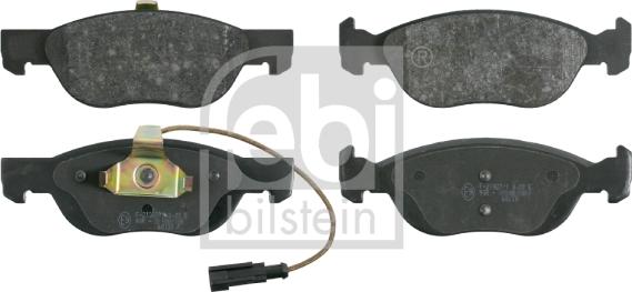 Febi Bilstein 16091 - Kit pastiglie freno, Freno a disco autozon.pro