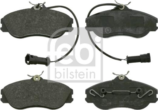 Febi Bilstein 16062 - Kit pastiglie freno, Freno a disco autozon.pro