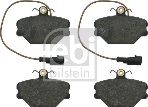 Febi Bilstein 16086 - Kit pastiglie freno, Freno a disco autozon.pro