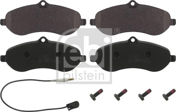 Febi Bilstein 16830 - Kit pastiglie freno, Freno a disco autozon.pro