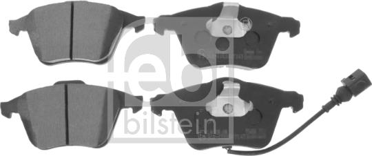 Febi Bilstein 16796 - Kit pastiglie freno, Freno a disco autozon.pro