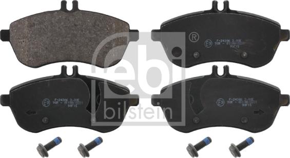 Febi Bilstein 16749 - Kit pastiglie freno, Freno a disco autozon.pro