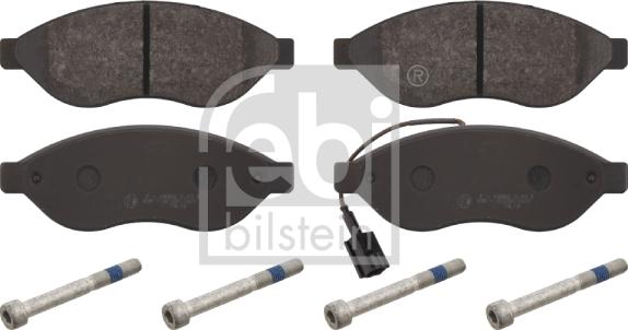 Febi Bilstein 16716 - Kit pastiglie freno, Freno a disco autozon.pro