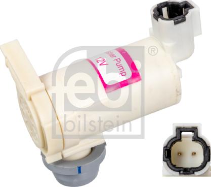 Febi Bilstein 109279 - Pompa acqua lavaggio, Pulizia cristalli autozon.pro