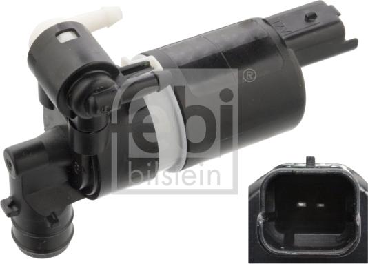 Febi Bilstein 105955 - Pompa acqua lavaggio, Pulizia cristalli autozon.pro