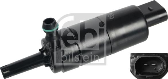 Febi Bilstein 108945 - Pompa acqua lavaggio, Pulizia cristalli autozon.pro