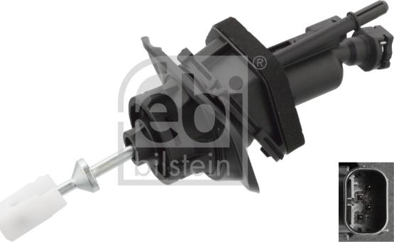 Febi Bilstein 103653 - Cilindro trasmettitore, Frizione autozon.pro