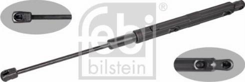 Febi Bilstein 103848 - Ammortizzatore pneumatico, Cofano motore autozon.pro