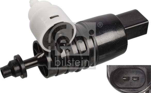 Febi Bilstein 107463 - Pompa acqua lavaggio, Pulizia cristalli autozon.pro