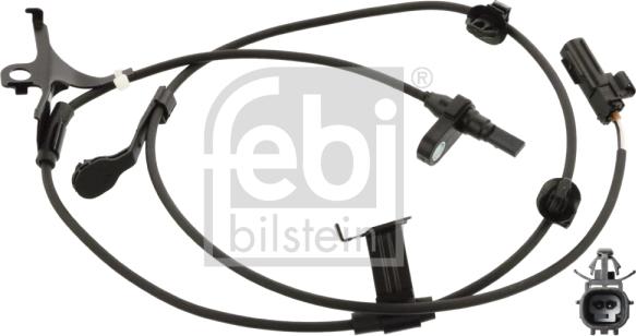 Febi Bilstein 107184 - Sensore, N° giri ruota autozon.pro