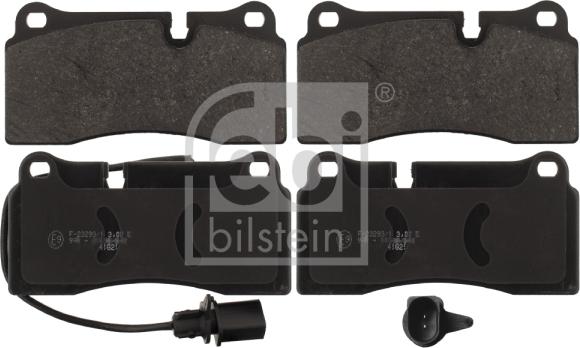 Febi Bilstein 116022 - Kit pastiglie freno, Freno a disco autozon.pro