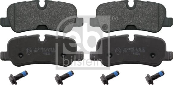 Febi Bilstein 116118 - Kit pastiglie freno, Freno a disco autozon.pro