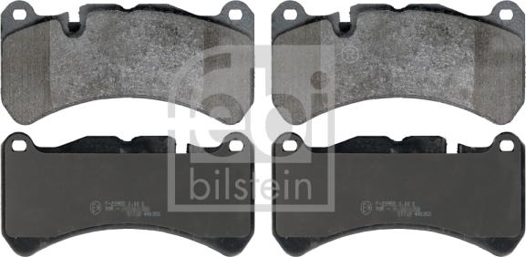 Febi Bilstein 116138 - Kit pastiglie freno, Freno a disco autozon.pro