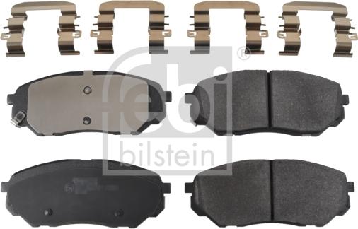 Febi Bilstein 116358 - Kit pastiglie freno, Freno a disco autozon.pro