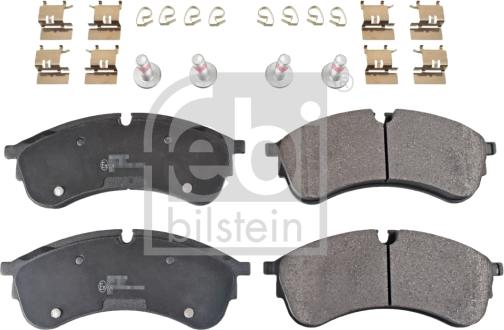 Febi Bilstein 116250 - Kit pastiglie freno, Freno a disco autozon.pro