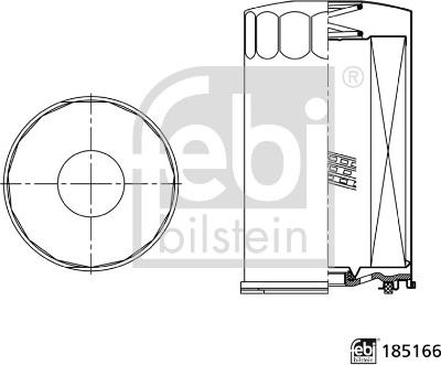 Febi Bilstein 185166 - Filtro refrigerante autozon.pro