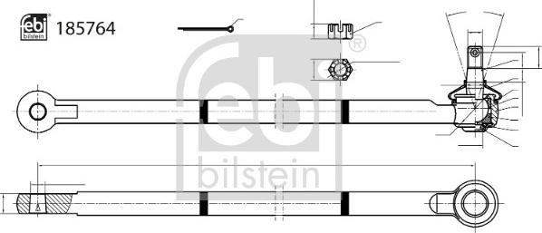 Febi Bilstein 185764 - Testa barra d'accoppiamento autozon.pro