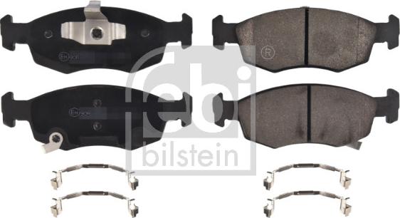 Febi Bilstein 180955 - Kit pastiglie freno, Freno a disco autozon.pro