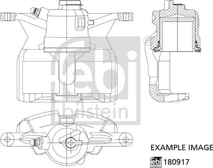 Febi Bilstein 180917 - Pinza freno autozon.pro