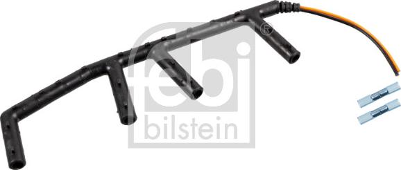 Febi Bilstein 180686 - Kit riparazione cavi, Candeletta preriscaldamento autozon.pro