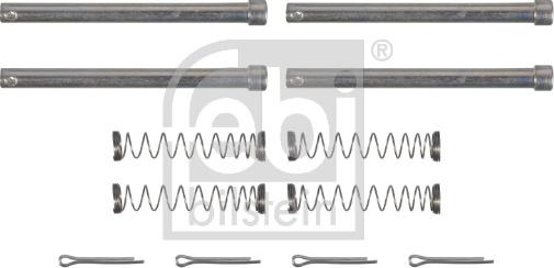 Febi Bilstein 181863 - Kit accessori, Pastiglia freno autozon.pro