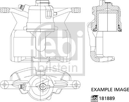 Febi Bilstein 181889 - Pinza freno autozon.pro