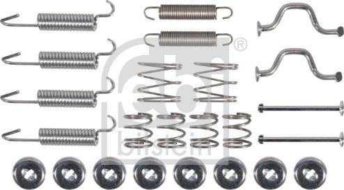 Febi Bilstein 182573 - Kit accessori, Ganasce freno autozon.pro