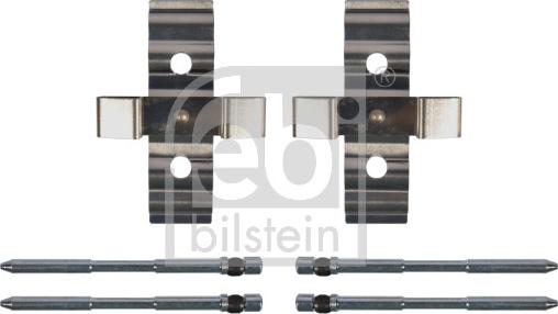 Febi Bilstein 182022 - Kit accessori, Pastiglia freno autozon.pro