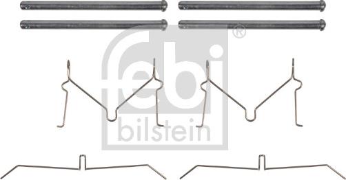 Febi Bilstein 182375 - Kit accessori, Pastiglia freno autozon.pro