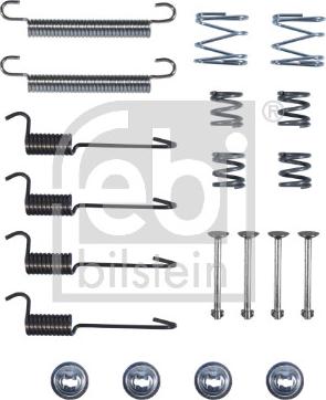 Febi Bilstein 182257 - Kit accessori, Ganasce freno autozon.pro