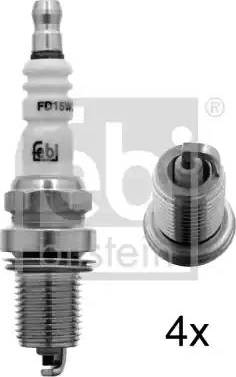 Febi Bilstein 13414 - Candela accensione autozon.pro