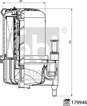 Febi Bilstein 179946 - Filtro carburante autozon.pro