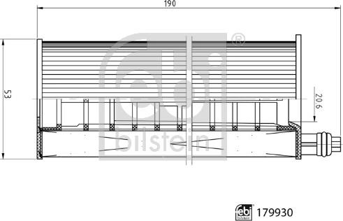 Febi Bilstein 179930 - Filtro olio autozon.pro