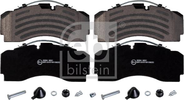 Febi Bilstein 174312 - Kit pastiglie freno, Freno a disco autozon.pro