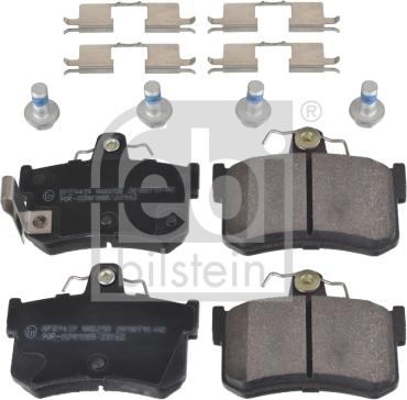 Febi Bilstein 170904 - Kit pastiglie freno, Freno a disco autozon.pro