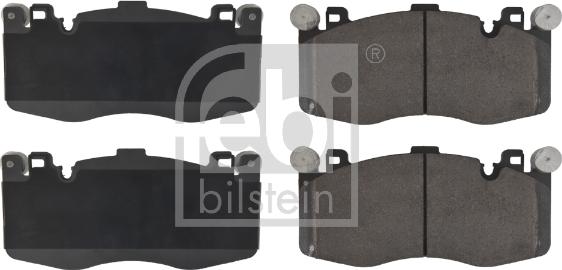 Febi Bilstein 171412 - Kit pastiglie freno, Freno a disco autozon.pro