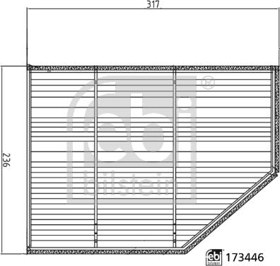 Febi Bilstein 173446 - Filtro, Aria abitacolo autozon.pro