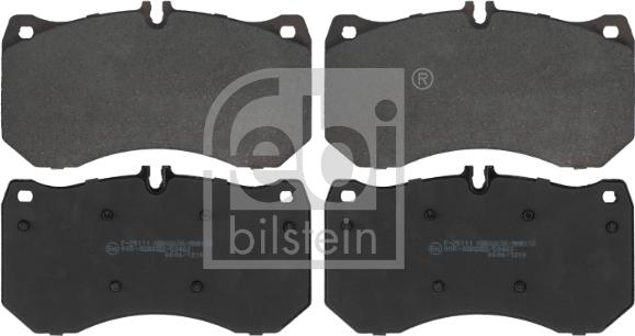 Febi Bilstein 173458 - Kit pastiglie freno, Freno a disco autozon.pro