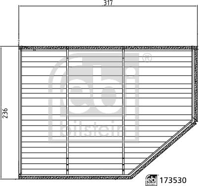 Febi Bilstein 173530 - Filtro, Aria abitacolo autozon.pro
