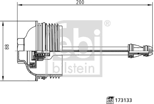 Febi Bilstein 173133 - Calotta, Carter filtro olio autozon.pro