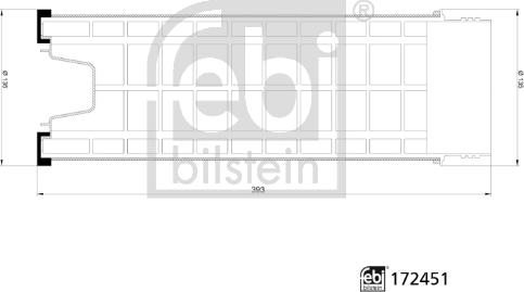 Febi Bilstein 172451 - Filtro aria autozon.pro