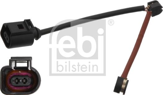 Febi Bilstein 34496 - Contatto segnalazione, Usura past. freno / mat. d'attrito autozon.pro