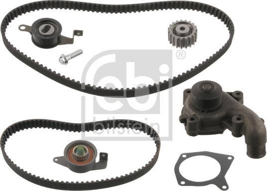 Febi Bilstein 34627 - Pompa acqua + Kit cinghie dentate autozon.pro